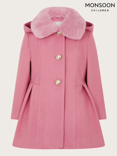 Monsoon Hooded Collar Coat (E93430) | 56 € - 66 €