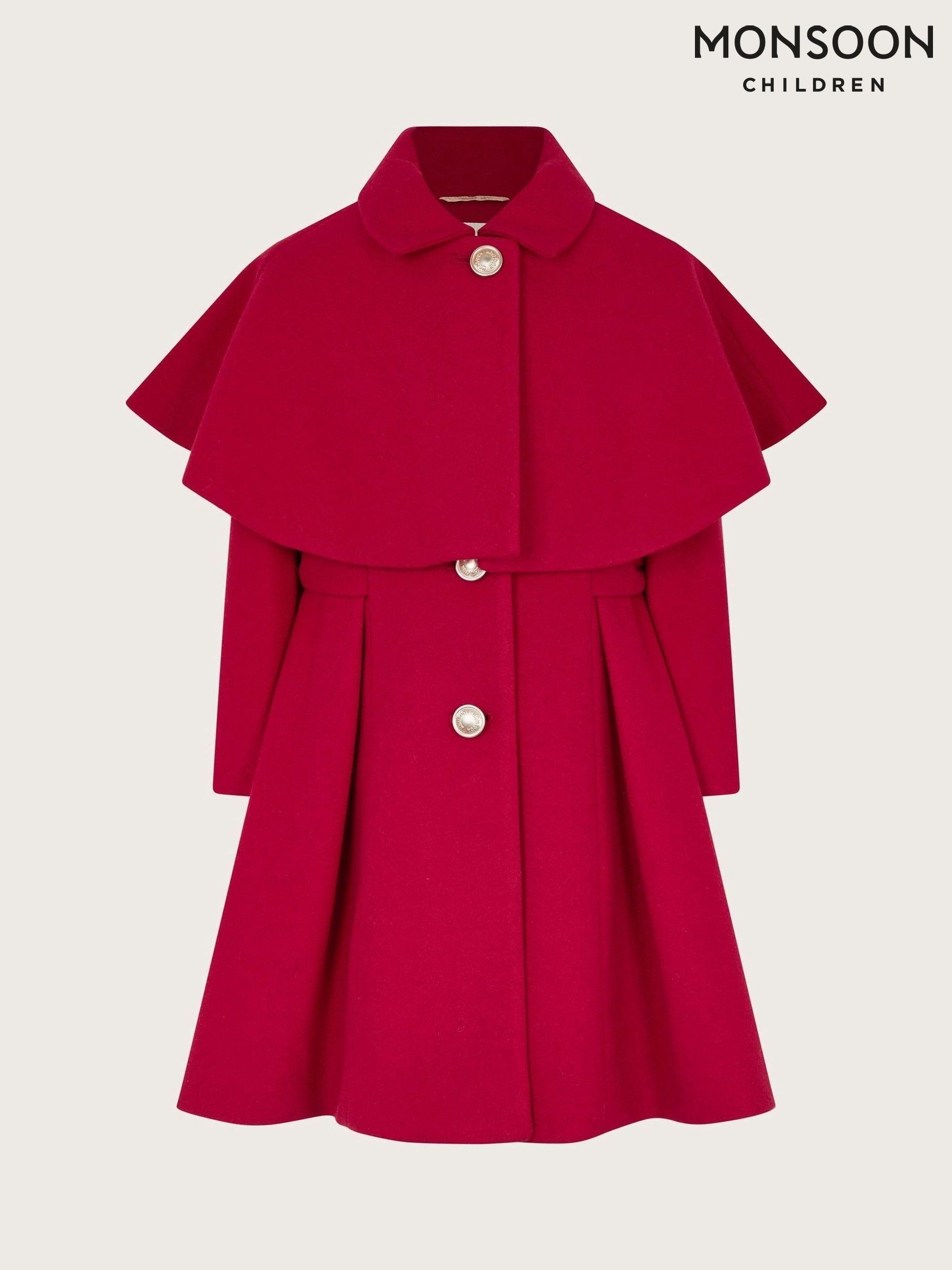 Next girls red coat best sale