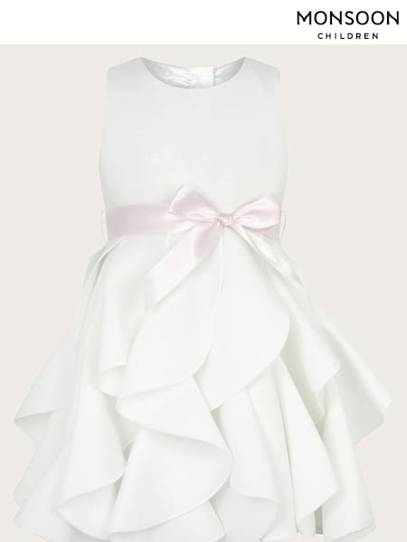 Monsoon Baby Scuba Sleeveless Cancan Ruffle Dress (E93435) | 81 €