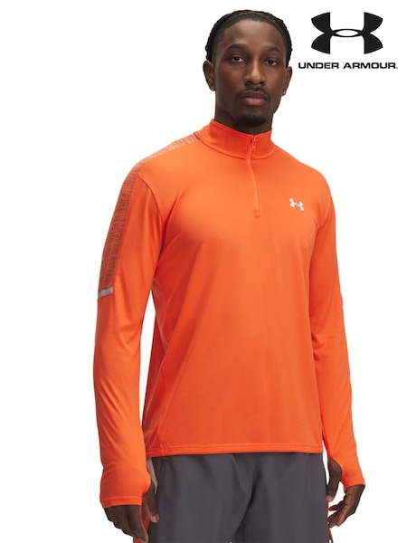 Under Armour Red Red Tech Utility 1/4 Zip Sweatshirt (E93484) | R$ 495