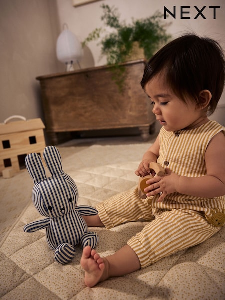 Amarillo de rayas - Baby Woven Romper (0mths-2yrs) (E93494) | 18 € - 21 €