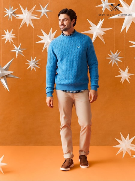 Crew Clothing Company Natural Straight Leg Heritage Chinos (E93500) | 92 €