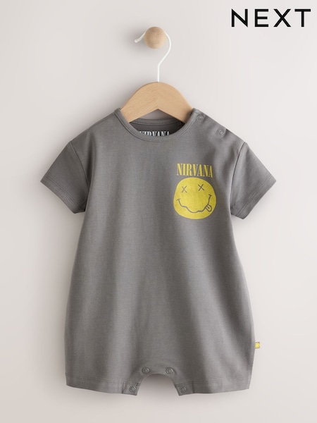 Dark Grey Nirvana - Baby Romper (0mths-3yrs) (E93659) | 22 € - 28 €