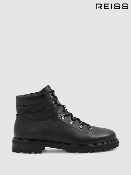 Reiss Ashdown Nubuk Leather Hiking Boots (E93693) | 411 €