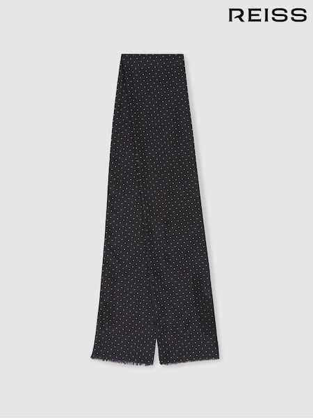 Reiss Gibson Silk Polka-Dot Dress Scarf (E93720) | 95 €
