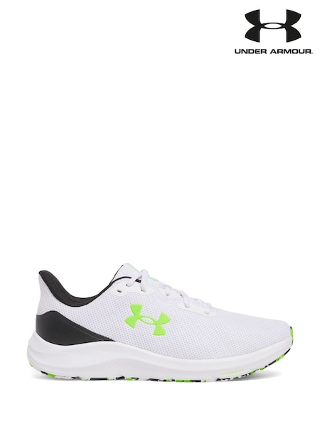 Valkoinen/Vihreä - Under Armour Charged Pursuit 4 Trainers (E93807) | €102