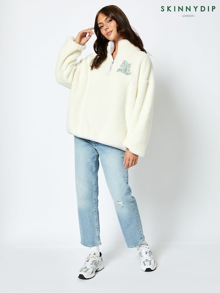Skinnydip Not My Problem Longline Fleece (E93832) | €79