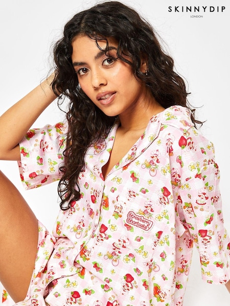 Strawberry Shortcake Shirt in Pink (E93844) | AED163