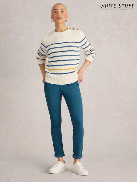 White Stuff Green Janey Jeggings (E93870) | €32