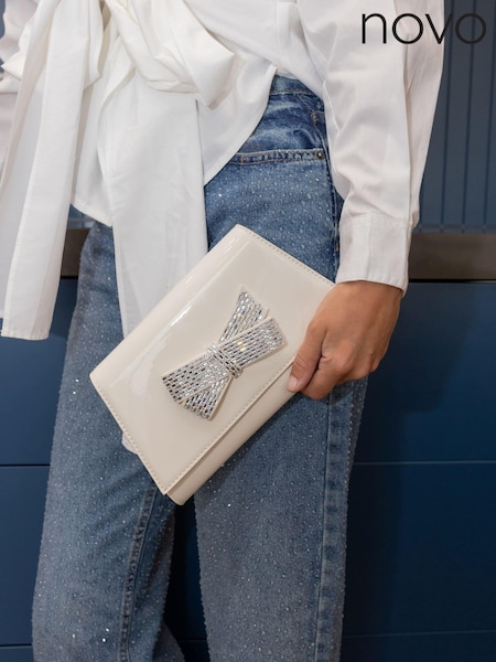 Creme - Novo Annie Luxe Clutch Bag (E94037) | 25 €
