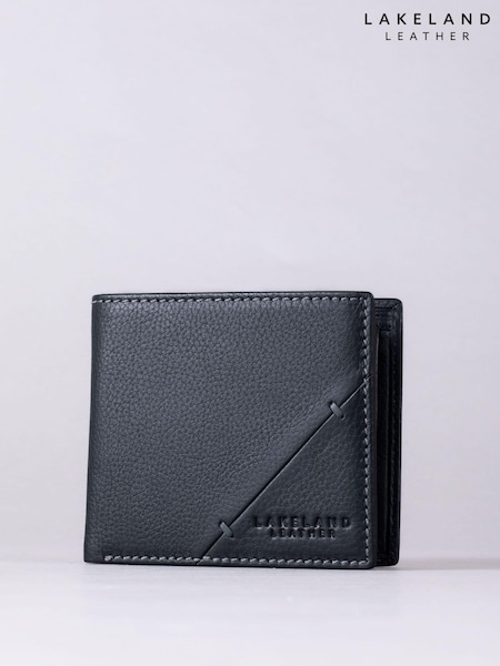 Lakeland Leather Black Allerdale Bi-Fold Wallet (E94320) | €50