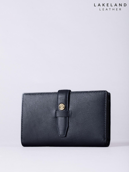 Sininen - Lakeland Leather Large Icon Stud Tab Purse (E94330) | €55