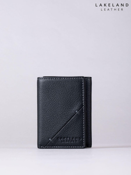 Lakeland Leather Black Allerdale Tri-Fold Wallet (E94345) | R$ 345