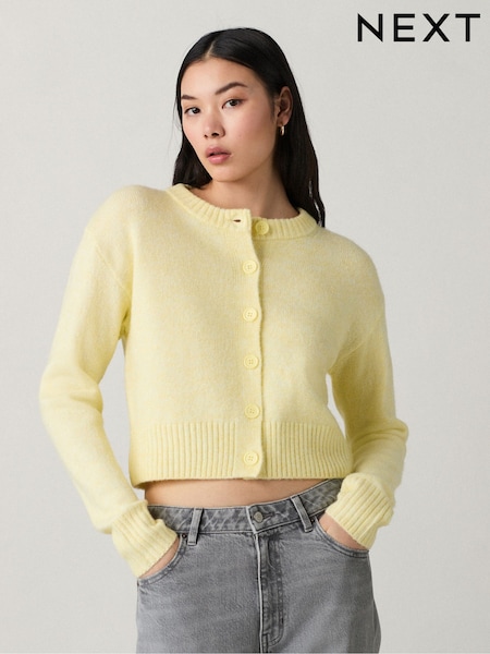 Rumena - Crew Neck Knitted Cardigan (E94373) | € 32