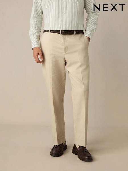 Бежевий - Slim Fit TENCEL™ Suit Trousers (E94534) | 1 857 грн
