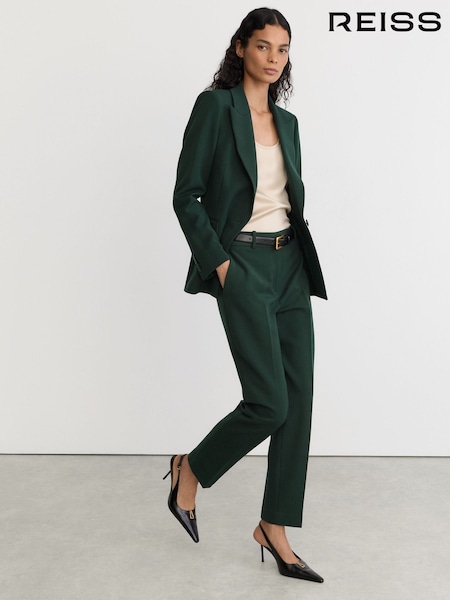 Жасыл - Reiss Gabi Slim-fit Suit Trousers