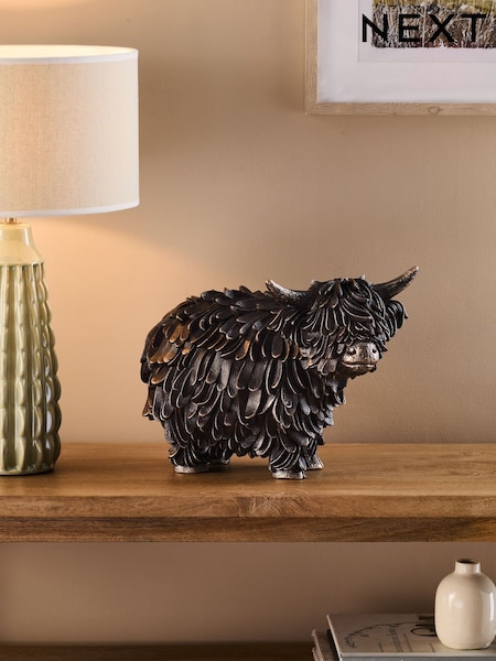Bronze Large Hamish The Highland Cow Large Ornament (E94868) | €45
