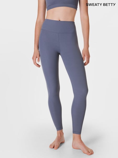 Blau - Sweaty Betty Glow Flex Rib 7/8 Leggings (E94889) | 56 €