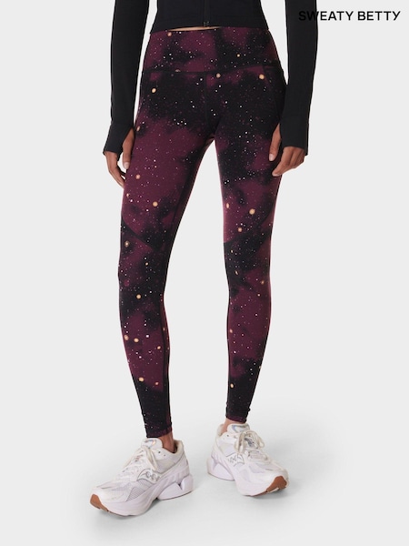 Sweaty Betty Purple Full Length Power Workout Leggings (E94946) | ₪443