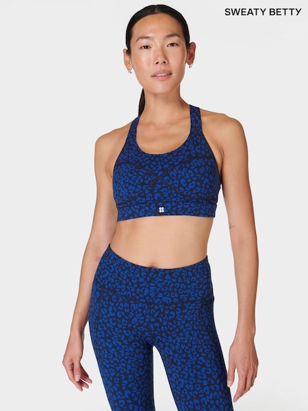 Sweaty Betty Dark Blue Medium Power Support Sports Bra (E94948) | €42