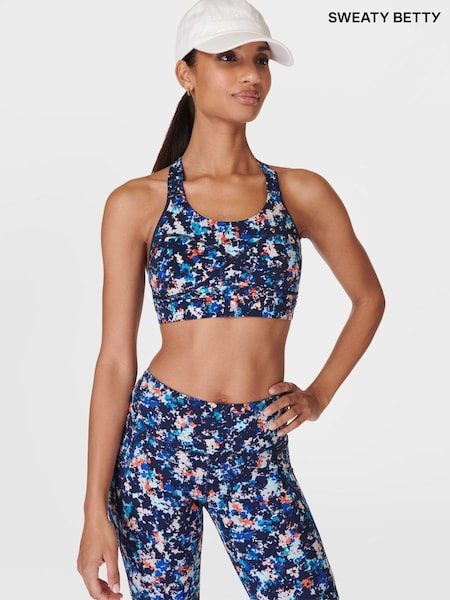 Sweaty Betty Blue Medium Power Support Sports Bra (E94955) | AZN 138