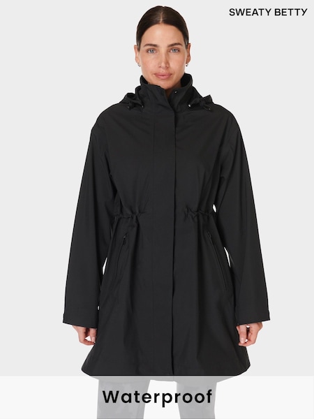 Musta - Sweaty Betty Guide Waterproof Parka (E94992) | €276