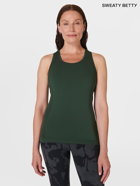 Sweaty Betty Green Athlete Seamless Workout Tank Top (E95004) | €32