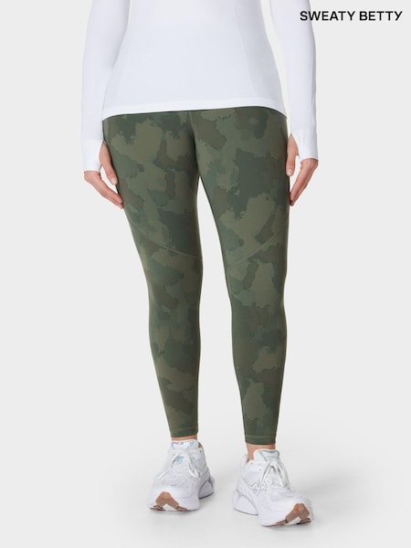 Sweaty Betty Green Power Workout Leggings (E95022) | €125