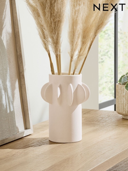 Ceramic Scandi Disk Vase (E95038) | kr260