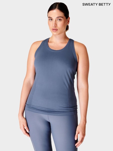 Albastru - Maiou fără cusături Sweaty Betty Athlete Workout (E95083) | 167 LEI