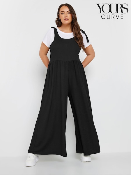 Yours Curve Textured Jersey Jumpsuit (E95287) | 44 €