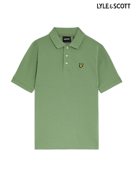 ירוק - Lyle & Scott Boys Classic Polo Shirt (E95360) | ‏201‏₪