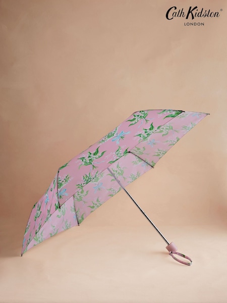 Розовый с принтом Lily Of The Valley - Cath Kidston Umbrella (E95429) | 11 830 тг