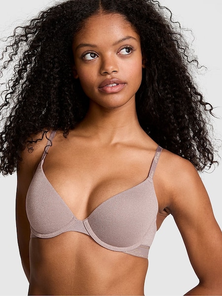 Victoria's Secret PINK Iced Coffee Brown Push Up Bra (E95689) | €33