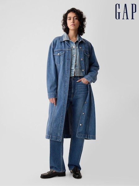 Gap Longline Icon Denim Jacket (E95849) | €125