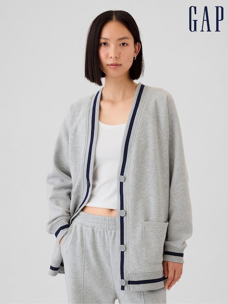 Gap Vintage Long Sleeve Oversized Pocket Varsity Cardigan (E95878) | € 52