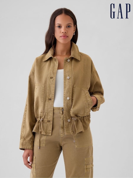 Gap Gold Twill Utility Jacket (E95882) | €41
