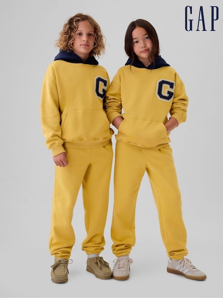 Gap Yellow Athletic Logo Hoodie (4-13yrs) (E95961) | €15.50