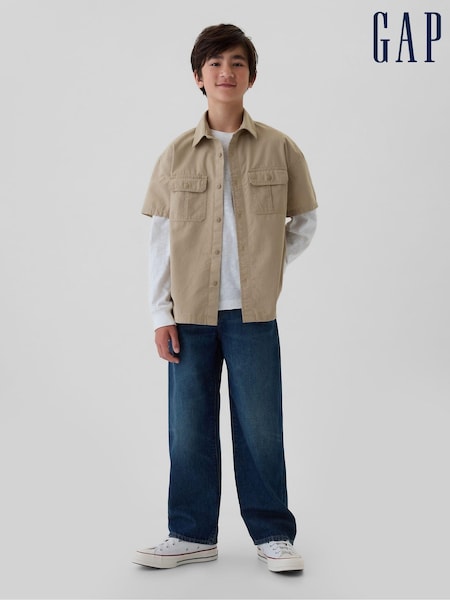 Gap Blue Baggy Jeans (5-13yrs) (E95972) | €43
