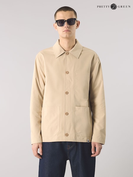 Pretty Green Sand Didsbury Overshirt (E96539) | €159
