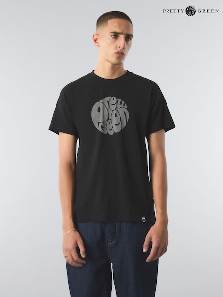 Pretty Green Gillespie Cotton T-Shirt (E96549) | R$ 395