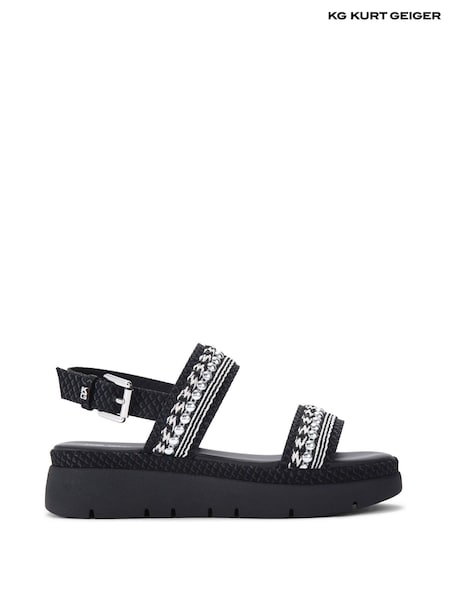 KG Kurt Geiger Cream Daisy Sandals (E96597) | $156