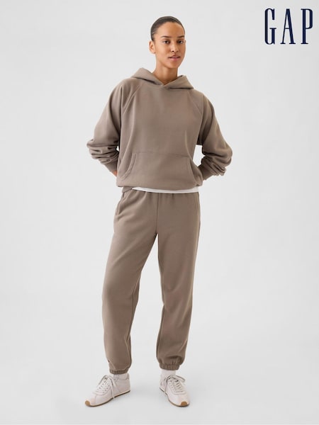 Gap Brown High Waisted Cuffed Joggers (E96644) | €34