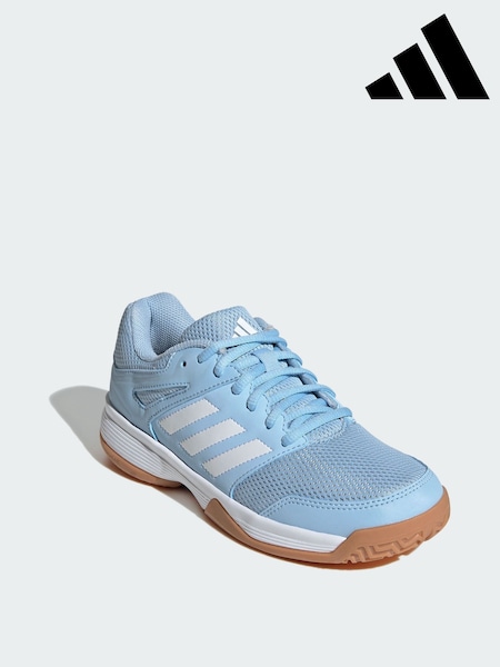 Blå - Adidas Speedcourt Indoor Shoes