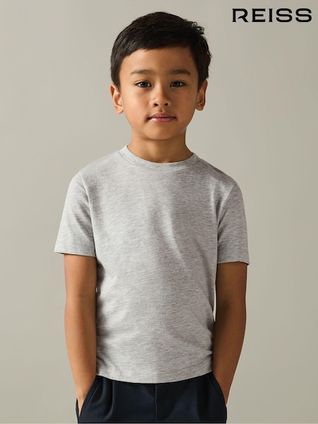 Reiss Grey Bless 9-13 yrs Crew Neck T-Shirt (E96665) | €18