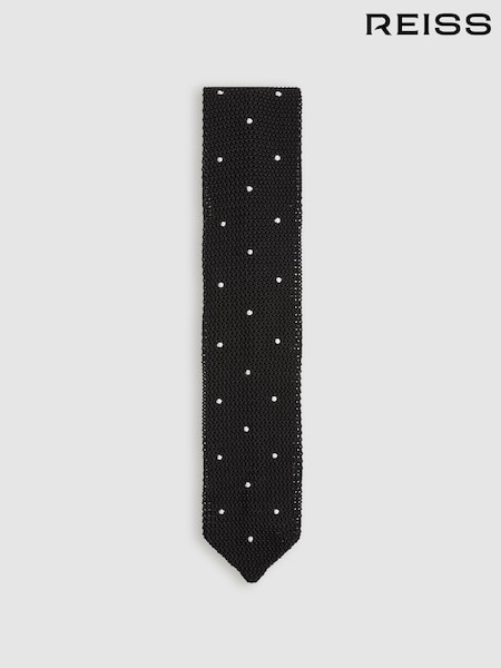 Reiss Punto Spot Silk Knitted Pin-Dot Tie (E96667) | 119 €