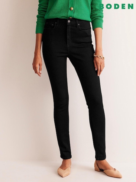 Черный - Boden High Rise Skinny Jeans (E96848) | €62