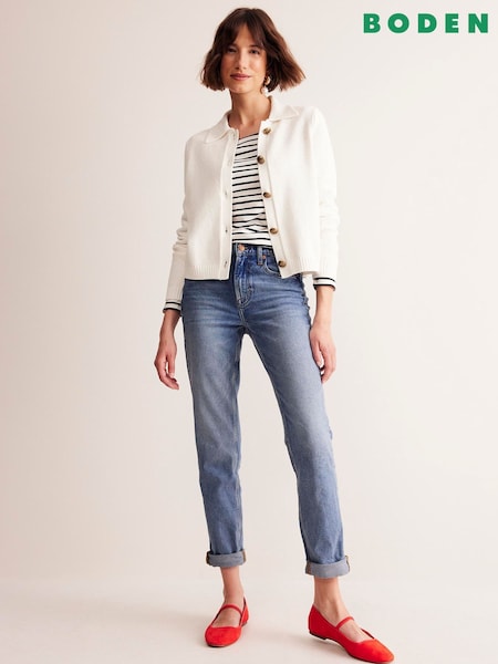 Boden Blue Chrome Girlfriend Jeans (E96860) | €132