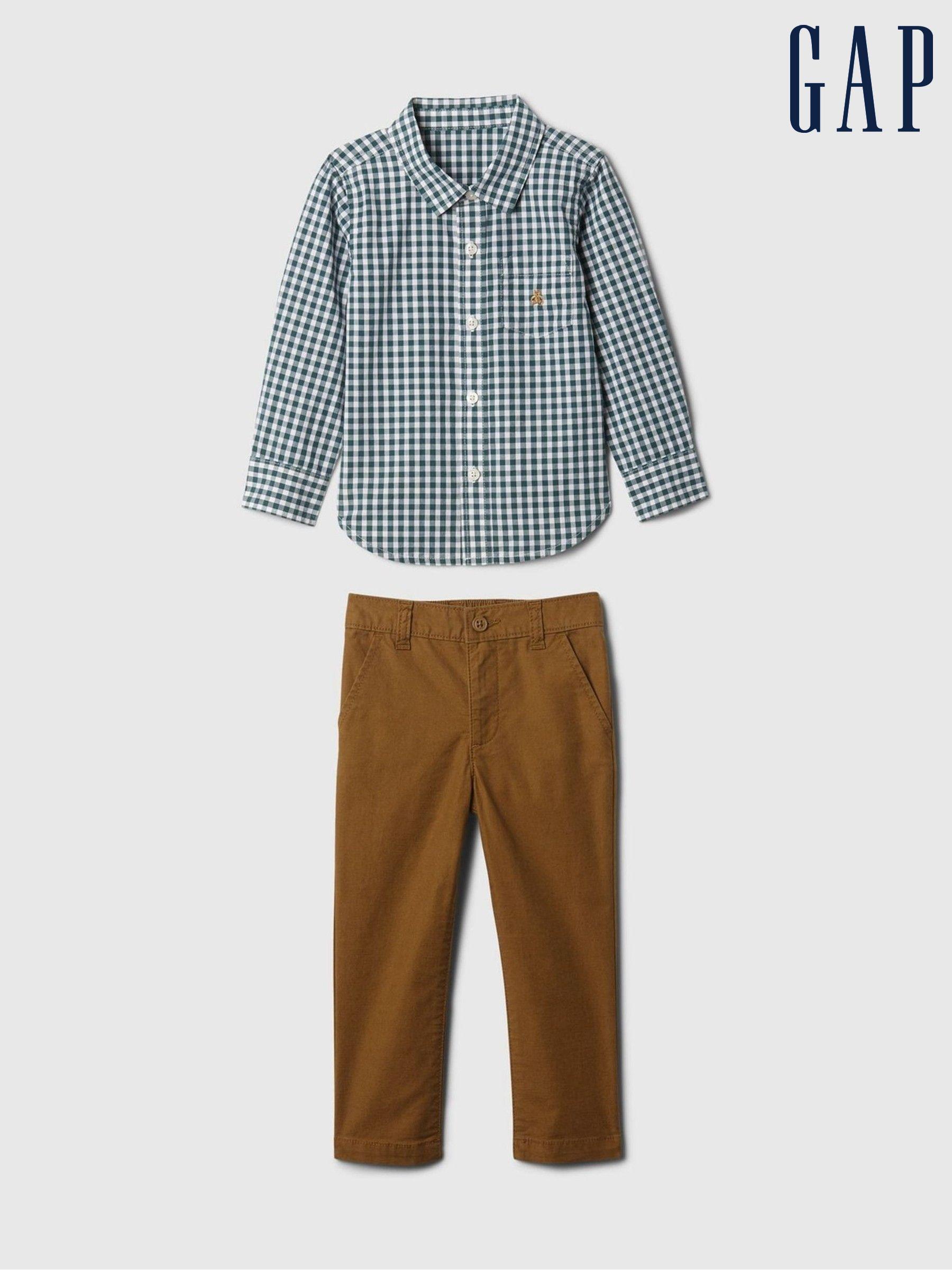 Gap tartan trousers sales