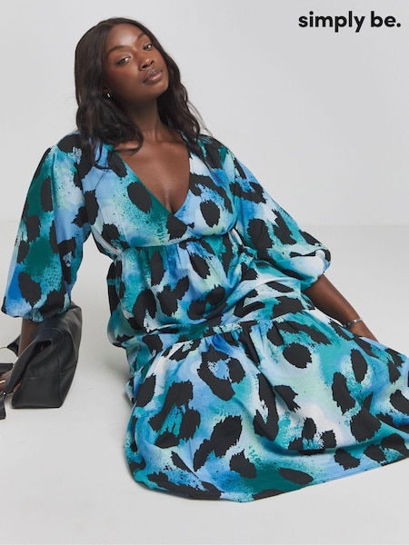 Simply Be Textured Maxi Dress (E96996) | 234 LEI
